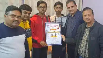 JEE Mains में 100% मार्क्स लाने वाले निकुंज और निपुण को भारत विकास परिषद युवा शक्ति ने किया विद्या रत्न पुरूस्कार से सम्मानित