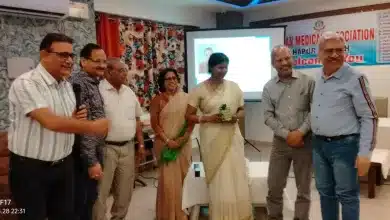 हापुड़ के डाक्टरों ने दिया भाजपा प्रत्याशी डाक्टर सोमती केन को समर्थन, शहर का होगा विकास- डाक्टर सोमती केन