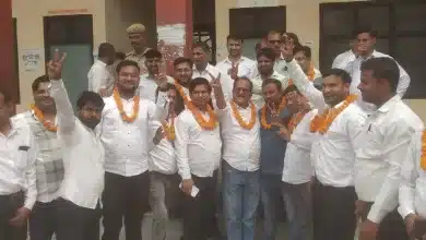 धौलाना तहसील बार अध्यक्ष पद पर अनिल शर्मा हुए निर्वाचित