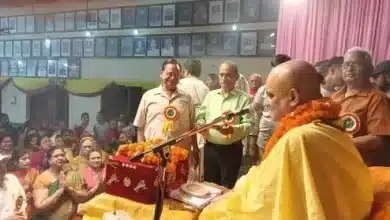 श्री सनातन धर्म सभा के वार्षिकोत्सव पर किया गया श्रीमदभागवत कथा का आयोजन