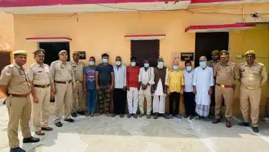 महिला वारन्टी सहित 10 वारन्टियों को पुलिस ने किया गिरफ्तार