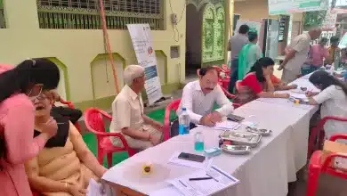 श्री नगर में हेल्थ चैकअप कैंप का हुआ आयोजन, 115 लोगों ने लिया लाभ