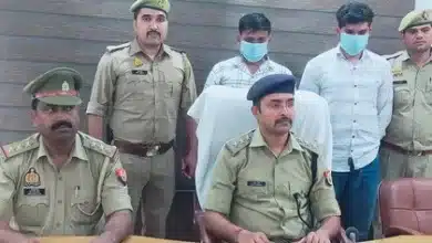 कम्पनी कर्मचारी के बाईक लूट का खुलासा, दो बदमाश गिरफ्तार, लूटी बाईक, पिस्टल, तंमचा बरामद