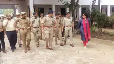 5 मई को भाजपा प्रत्याशी डाक्टर सोमती केन के समर्थन में मुख्यमंत्री योगी के कार्यक्रम के चलते एडीजी सहित अधिकारियों ने किया सभा स्थल, मंच, हेलीपैड आदि का निरीक्षण, कड़ी सुरक्षा के निर्देश