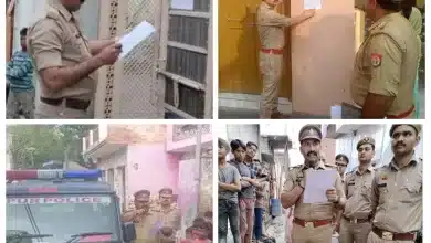 नौ बदमाशों को पुलिस ने किया हापुड़ से जिला बदर