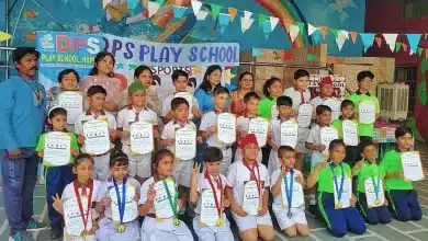 फर्स्ट इंटर स्कूल कार्निवाल मीट 2023 में डीपीएस प्ले स्कूल के बच्चों ने दिखाएं जलवें, प्रतियोगिताओं में जीते पुरुस्कार - पूजा अग्रवाल