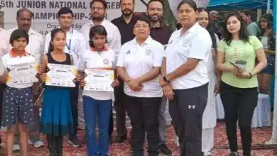 हापुड़ की बेसिक की तीन छात्राओं का उत्तर प्रदेश की बालिका टीम में हुआ चयन, बेसिक स्कूलों के बच्चें भी किसी से कम नही है -जयश्री